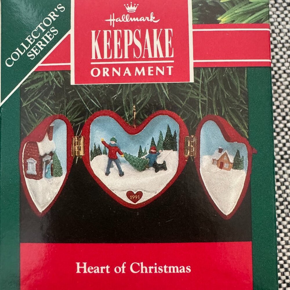 Hallmark Keepsake Ornament: Heart of Christmas